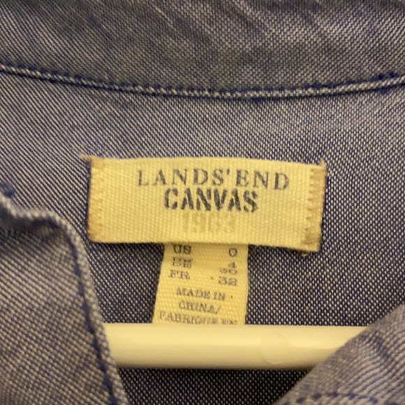 Land’s End Oxford Dress - Picture 2 of 4